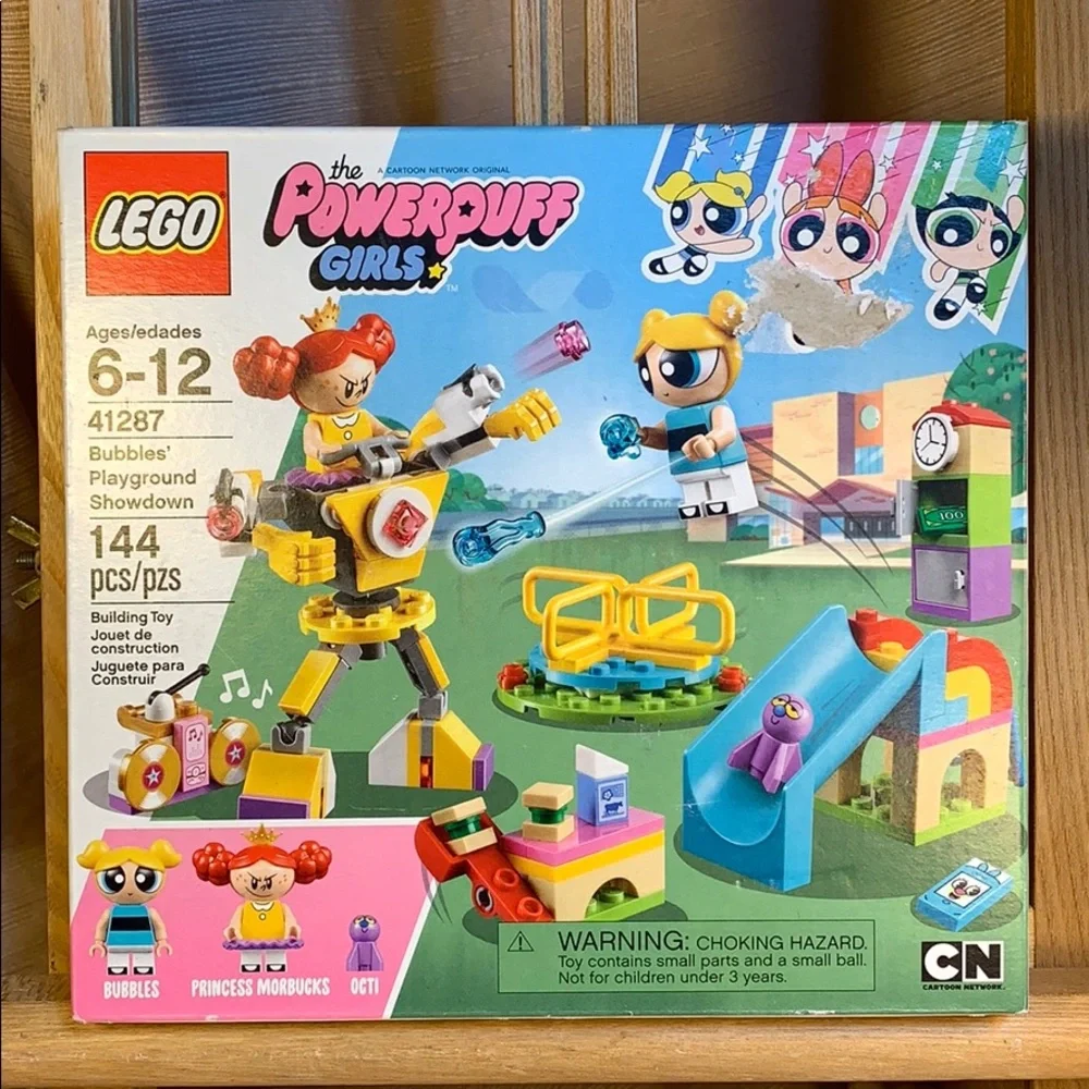LEGO 41287 Powerpuff Girls Bubbles’ Playground Set rare collectible